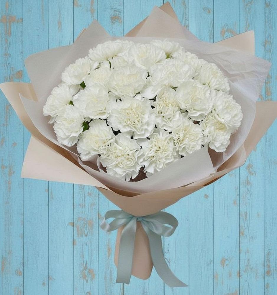 Букет цветов из: Гвоздики в Мортке