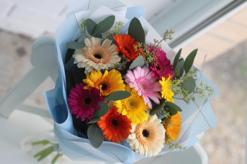 Букет цветов из: Герберы в Мортке