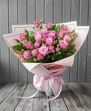 Букет Розовый кустик в Мортке