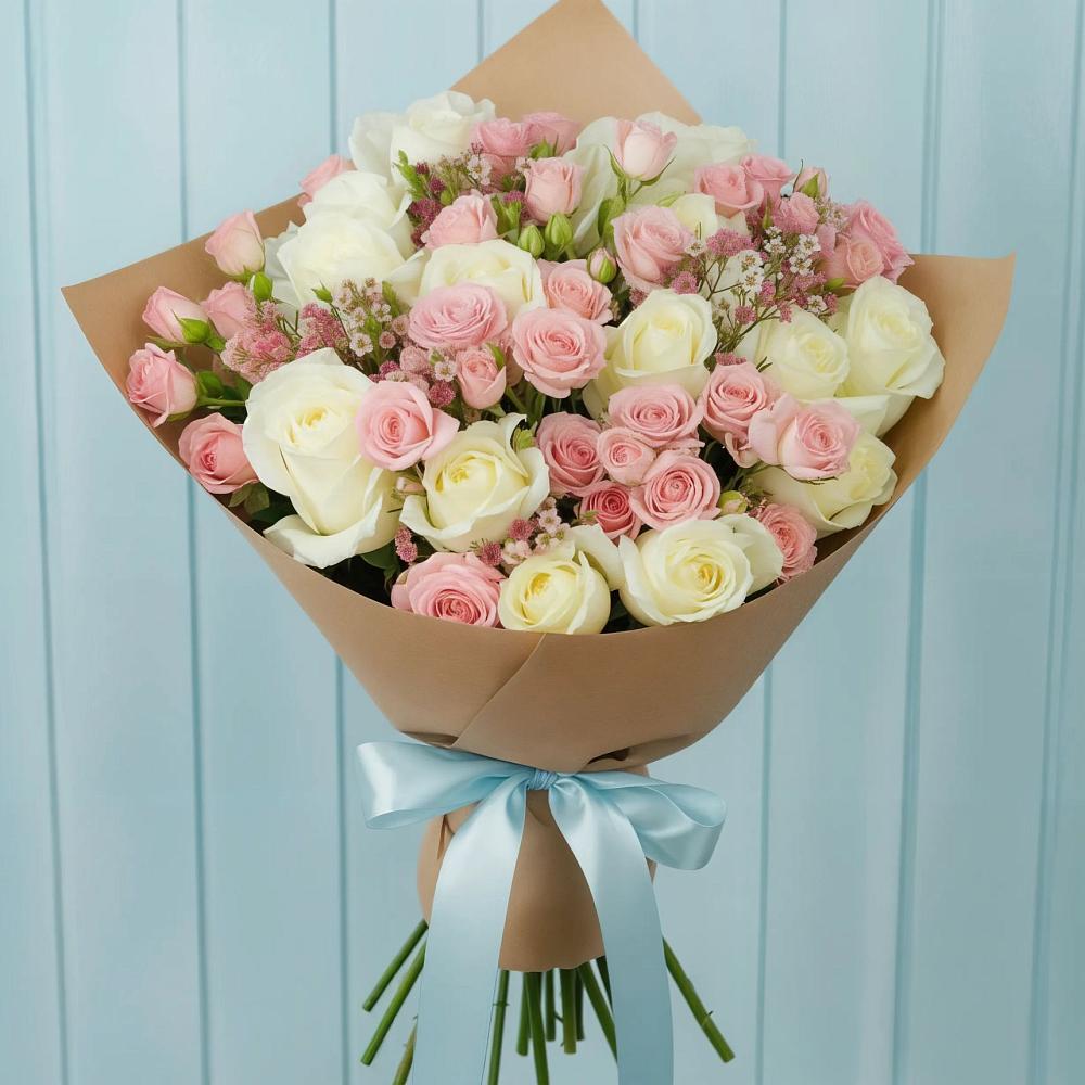 Букет цветов из: Розы в Мортке