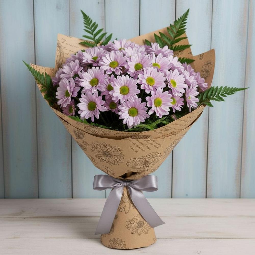 Букет цветов из: Хризантемы в Мортке