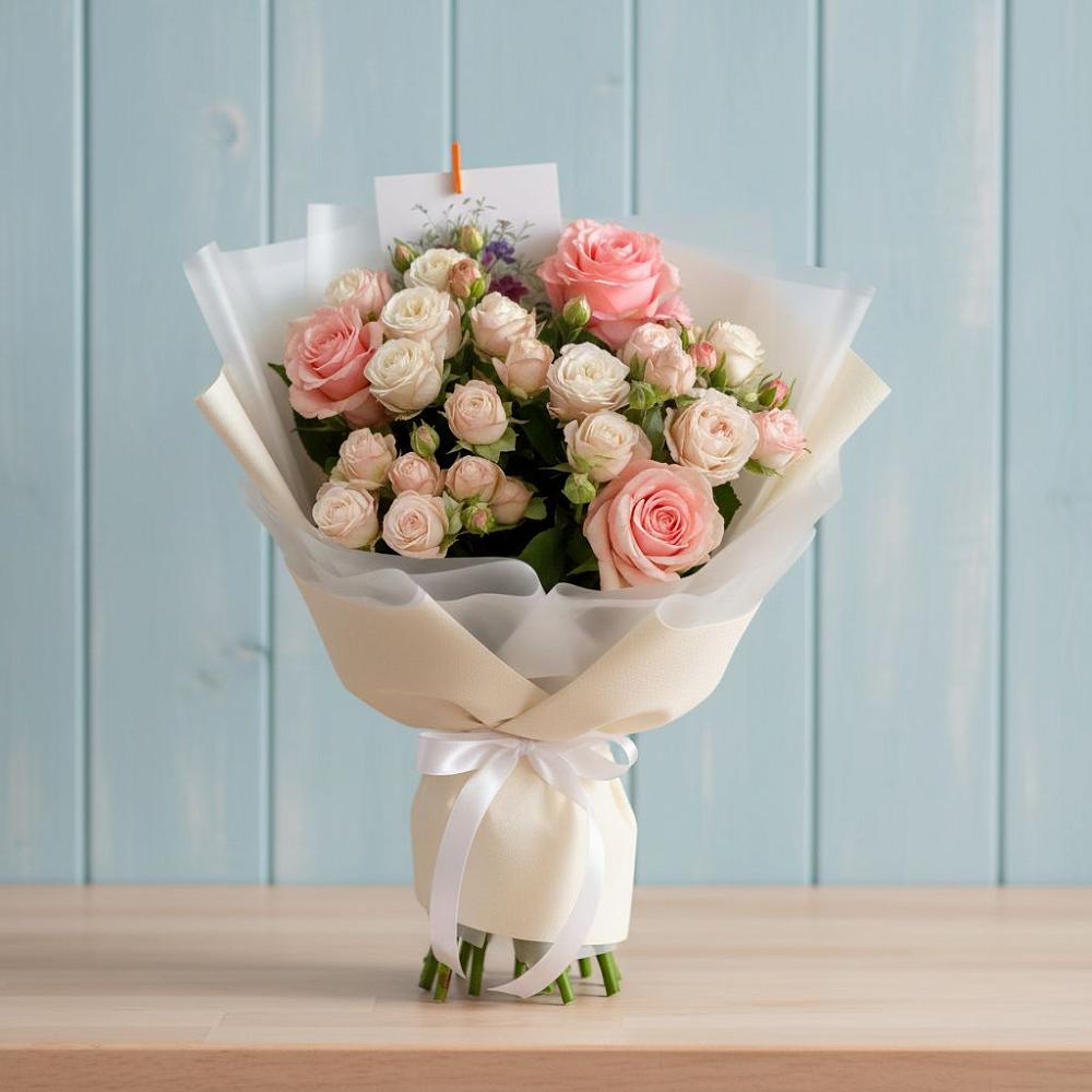 Букет цветов из: Розы в Мортке