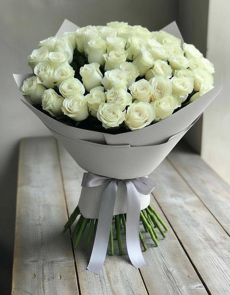 Букет 35 Белых роз в Мортке