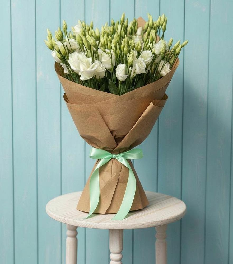 Букет цветов из: Лизиантусы в Мортке