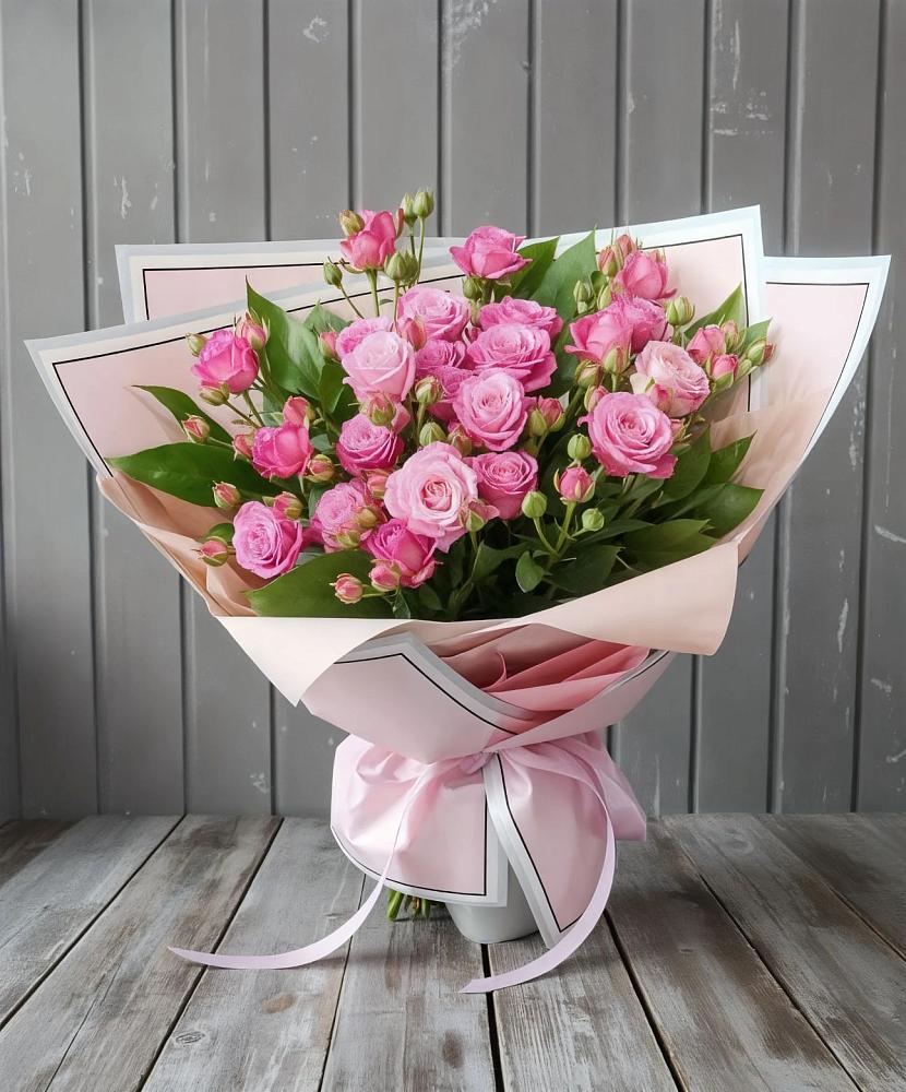 Букет Розовый кустик в Мортке