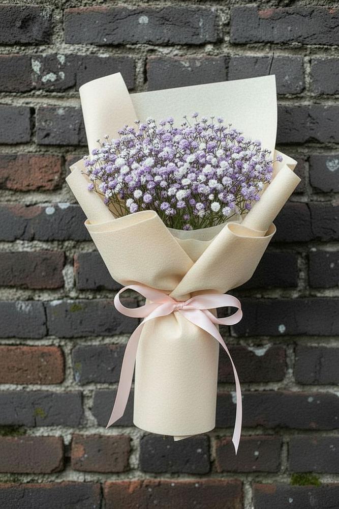 Букет цветов из: Гипсофила в Мортке