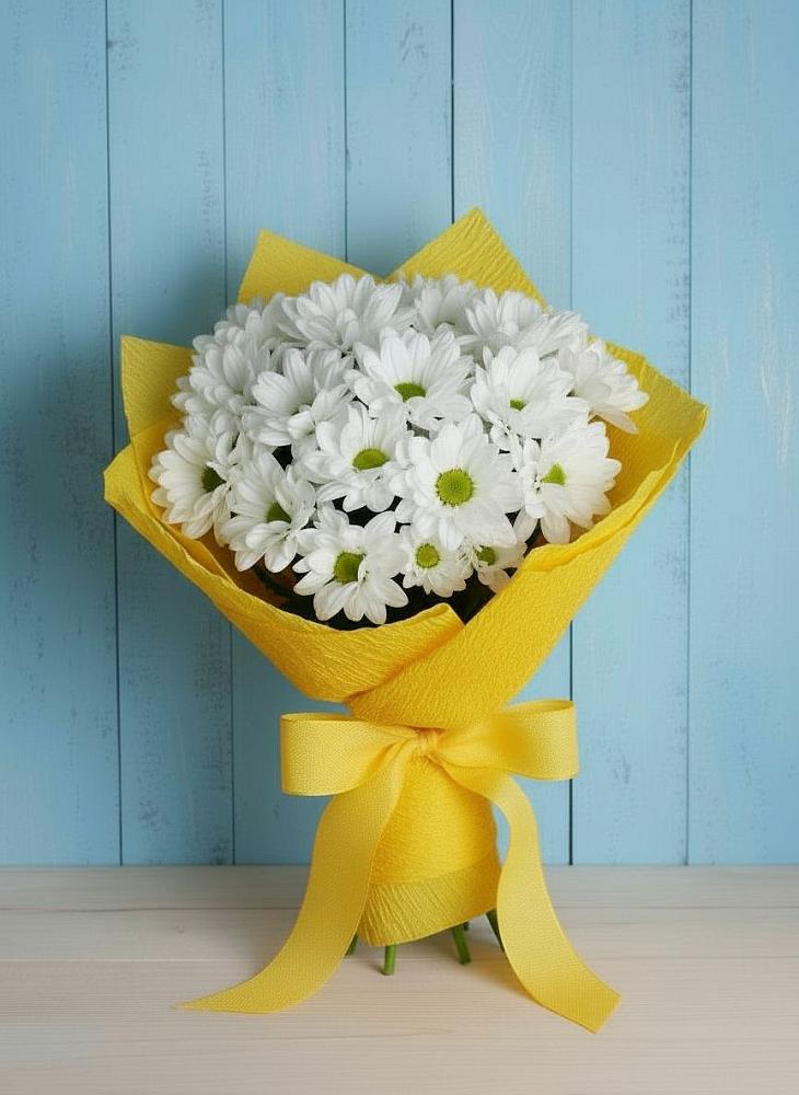 Букет цветов из: Хризантемы в Мортке