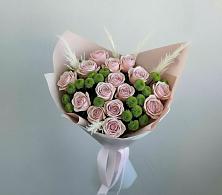 Букет цветов из:  Розы и Хризантемы в Мортке