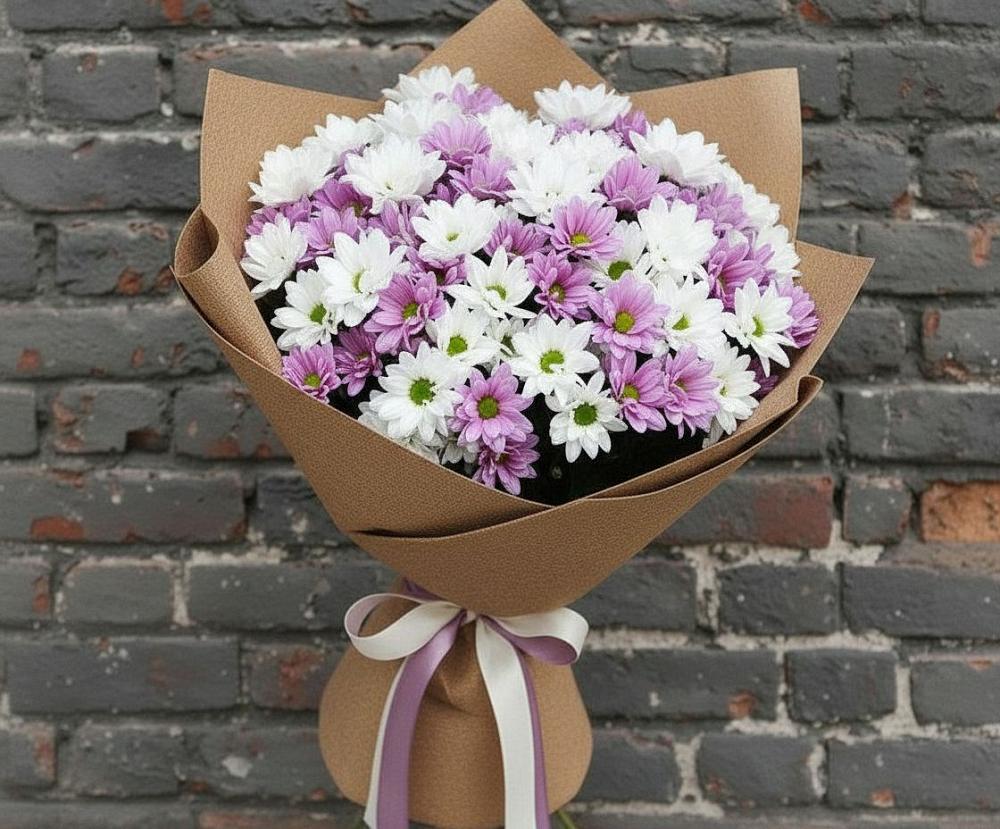 Букет цветов из: Хризантемы в Мортке