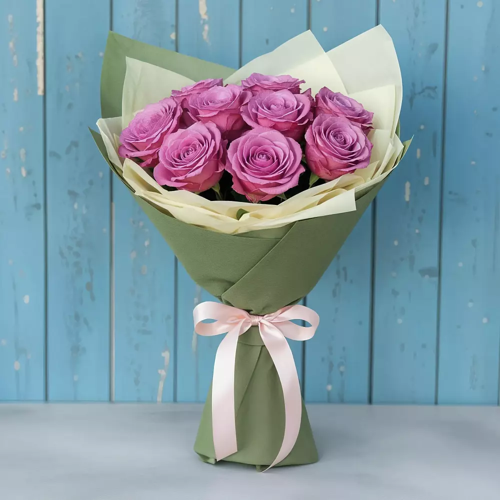 Букет Розы Фёрст Леди в Мортке