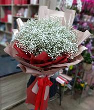 Букет цветов из:  Гипсофила #REPLACE_PRED# Мортке