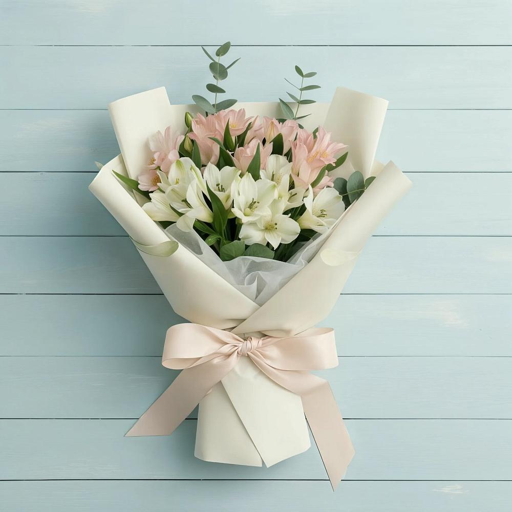 Букет цветов из: Альстромерии в Мортке