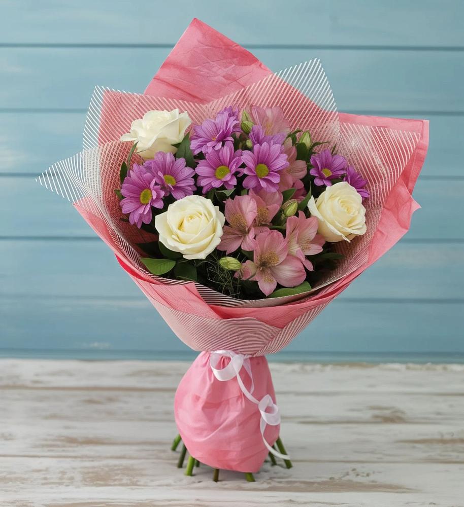 Букет цветов из: Герберы в Мортке